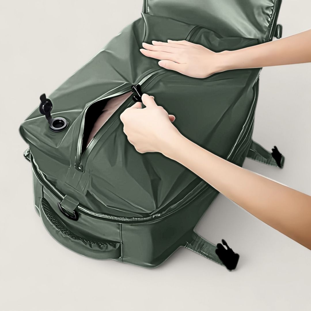 Vacuum Compression Travel Backpack with Pump